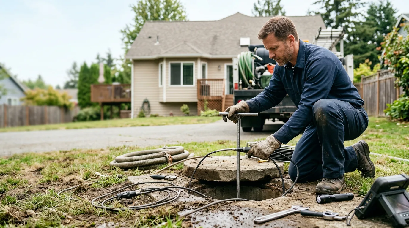 Septic Tank Pumping in University Place, WA